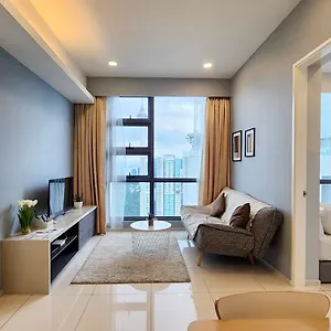 Skyline View In Bukit Bintang The Robertson 42f Appartement Kuala Lumpur